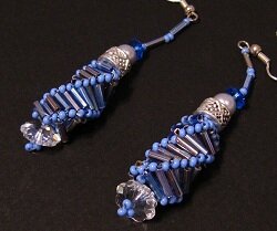 Russian spiral earrings Russian spiral earrings