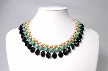 Riverstone necklace
