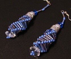Russian spiral earrings
